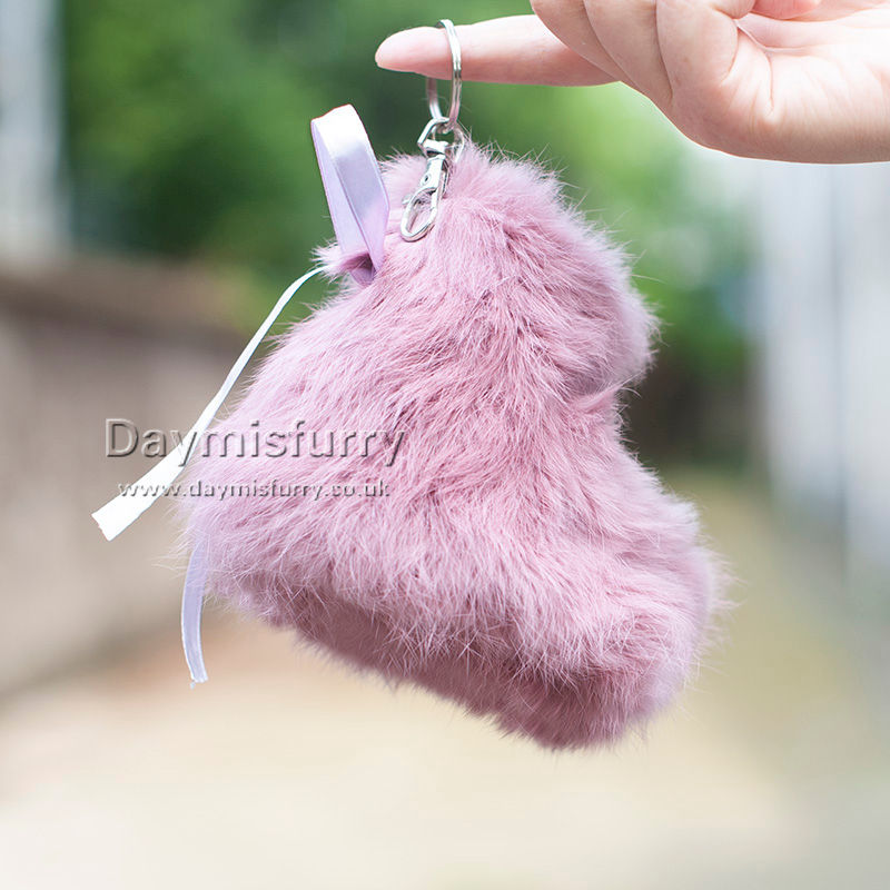 Thumbnail: Rabbit Fur Christmas Decorations Pendant