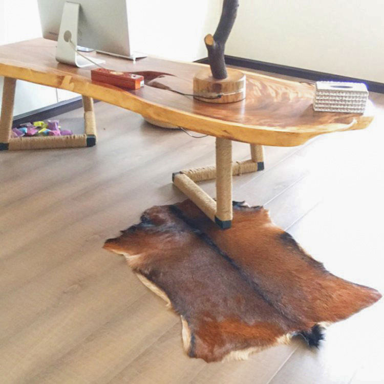 Thumbnail: 1 Pelt  Goat Skin  Rug in Natural Colour