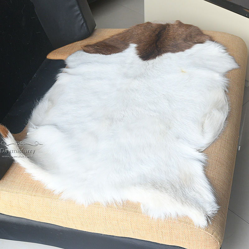 Thumbnail: 1 Pelt  Goat Skin Rug in Natural Colour