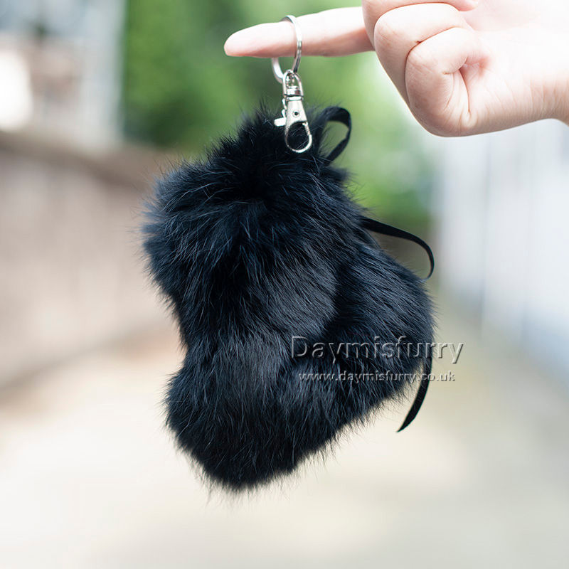 Thumbnail: Rabbit Fur Christmas Decorations Pendant