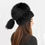 Thumbnail: Mink Fur Hat Cap With Fox Fur Top in Black
