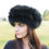 Thumbnail: Fox Fur Headband / Neck Warmer in Natural /Black