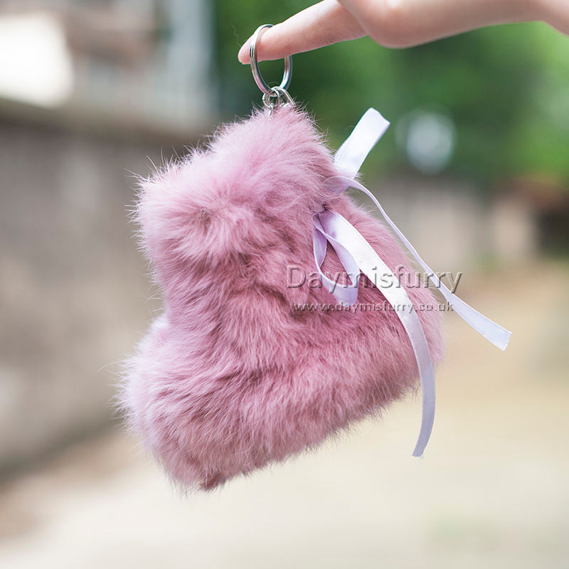 Thumbnail: Rabbit Fur Christmas Decorations Pendant