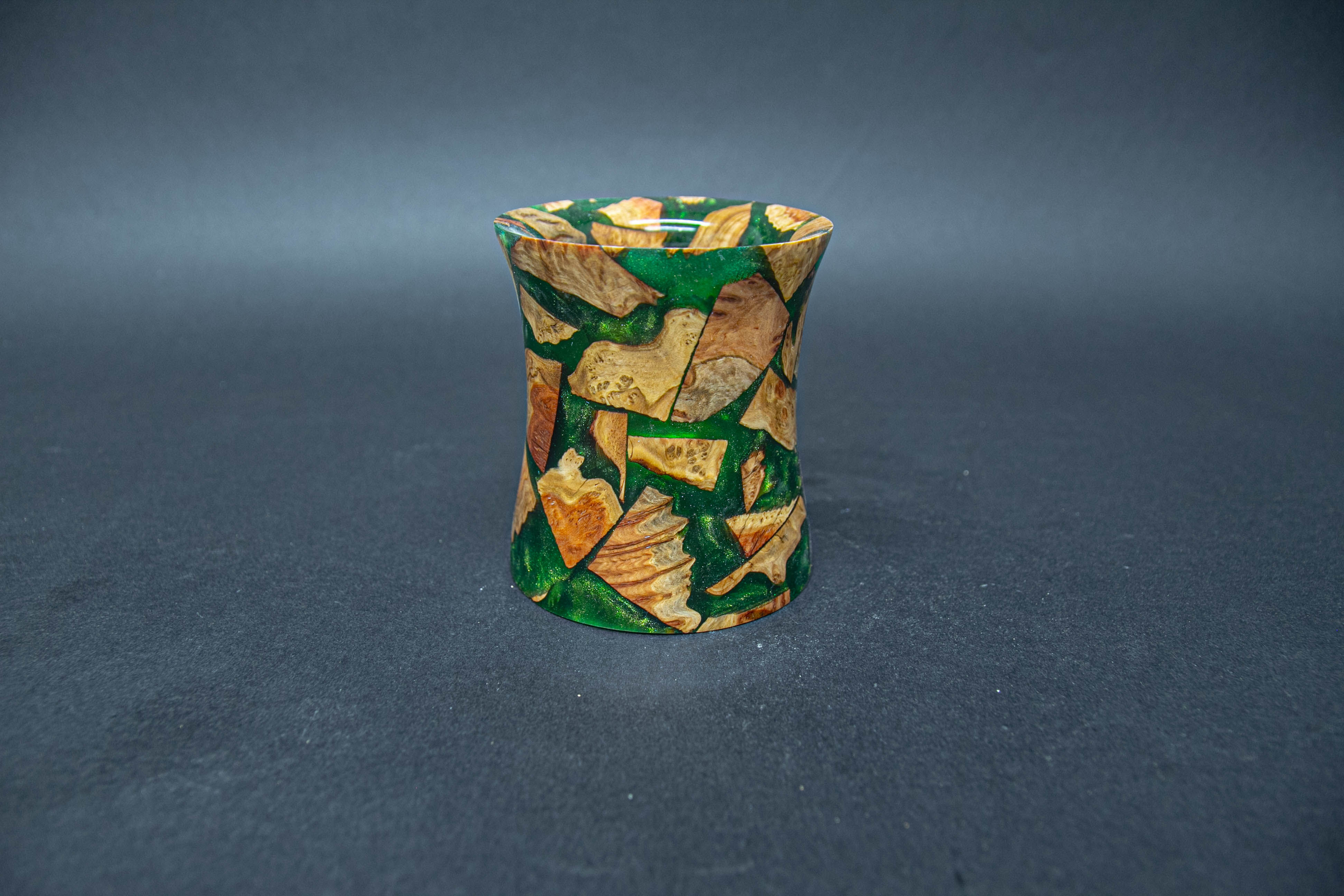 Mallee Burl Hybrid Green Vase