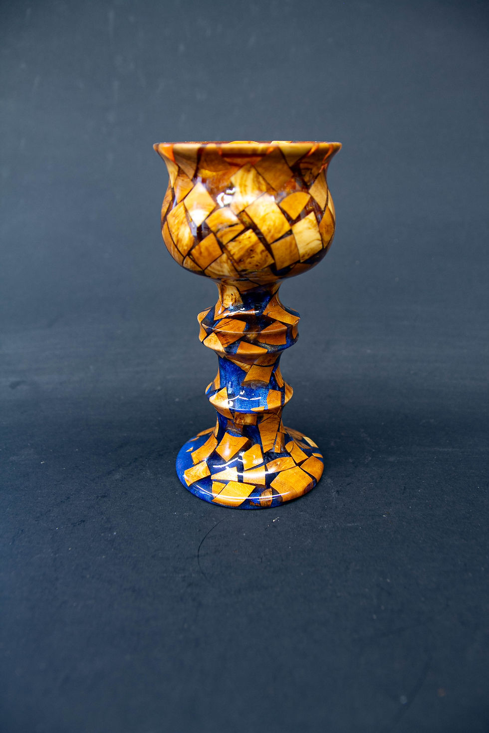 Thumbnail: Colour Shifting Hybrid Burl Goblet