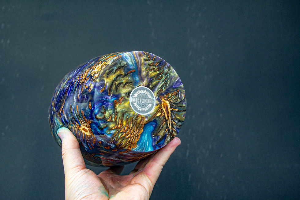 Thumbnail: Multi Coloured Hybrid Pine Cone Vase