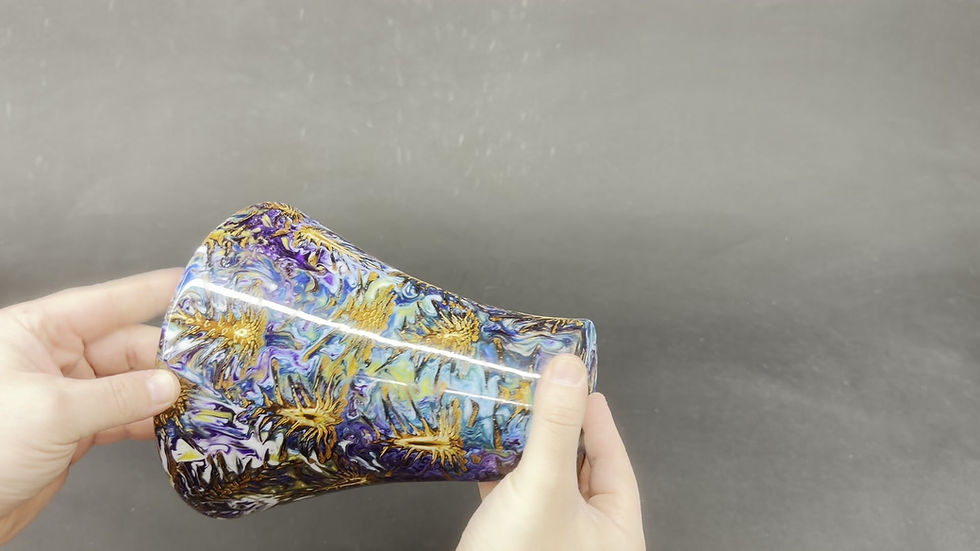 Thumbnail: Multi-coloured Hybrid Pine Cone Vase