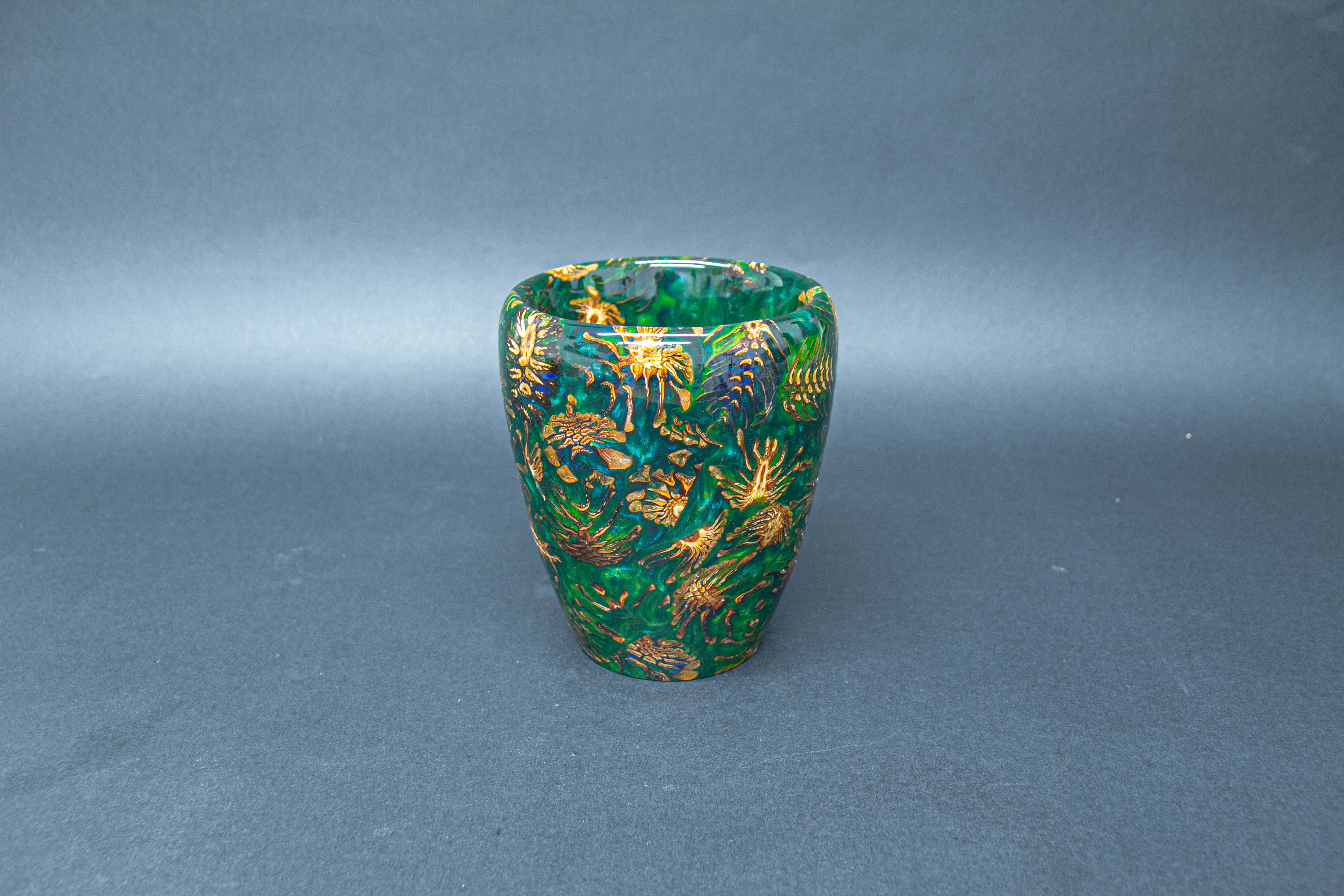 Hybrid Purple Pine Cone Vase