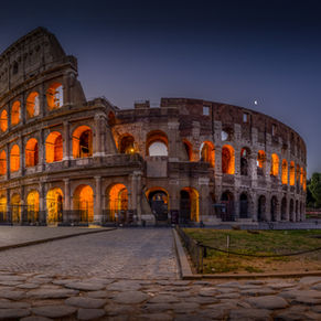Rome Colosseum sunrise