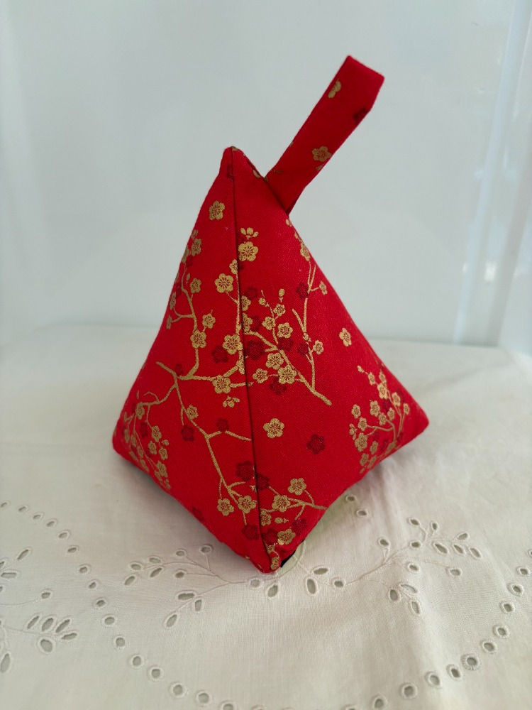 Red Japanese floral $20