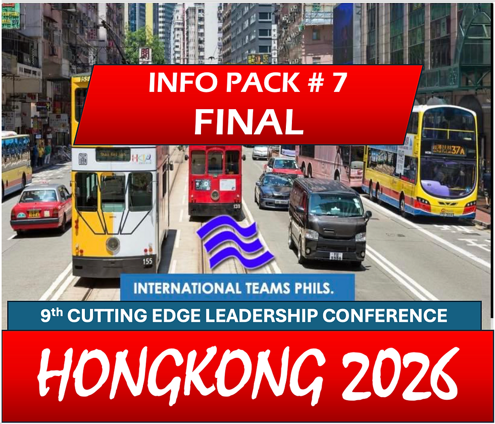 9th Cutting Edge Leadership Conference 2026 Info Pack # 7 (FINAL)
