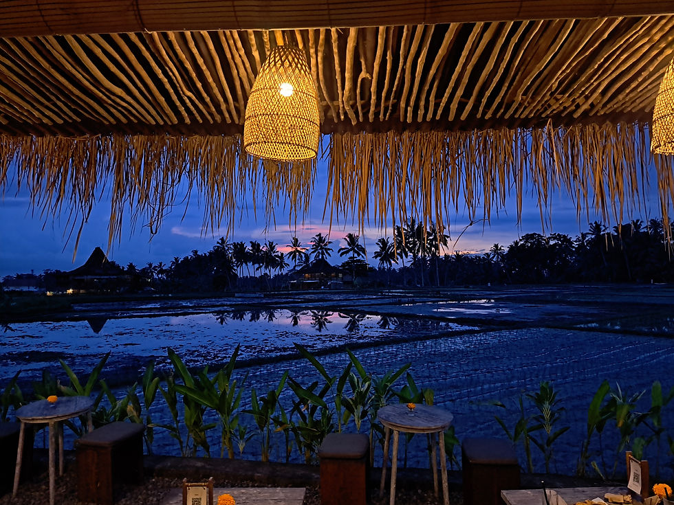 Bali sunset restauran