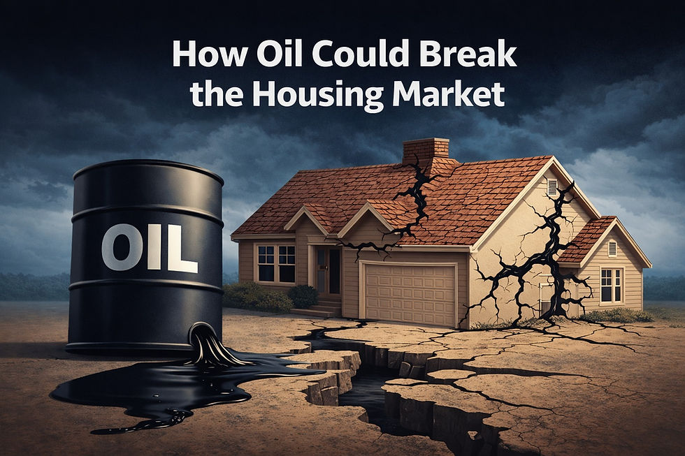 How oil could break the housing market