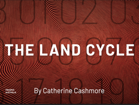 Major New Economic Paper - The Land Cycle....  