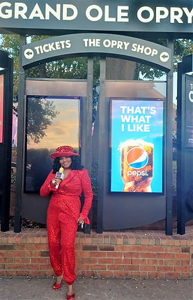 Anner J. Echols at JMA 2023 at the beautiful Grand Ole Opry