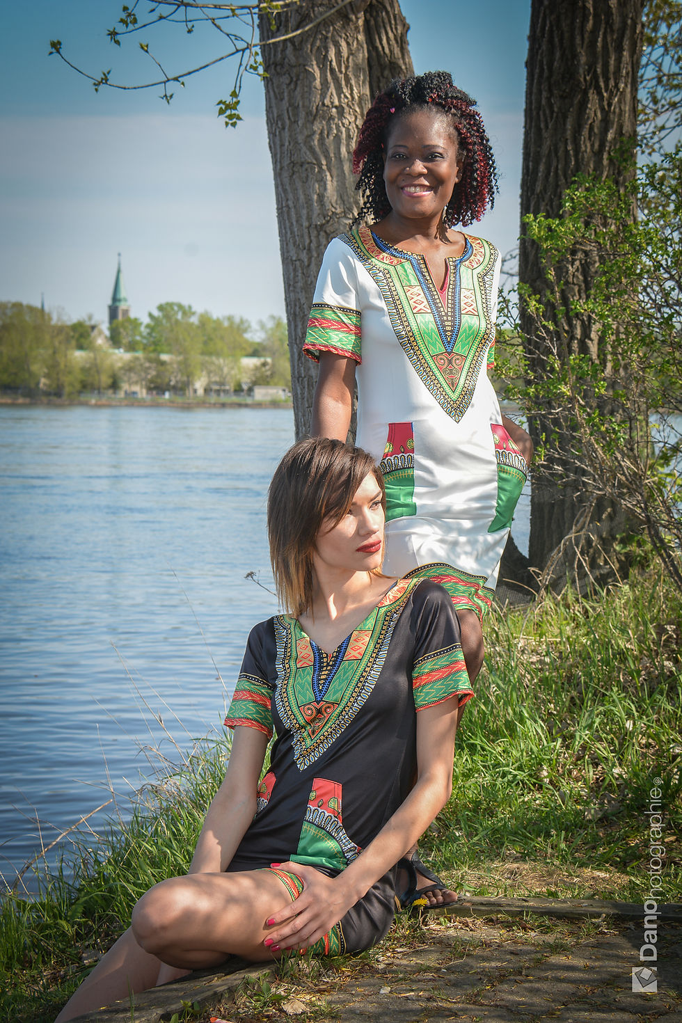 Miniature : Belle petite robe Dashiki