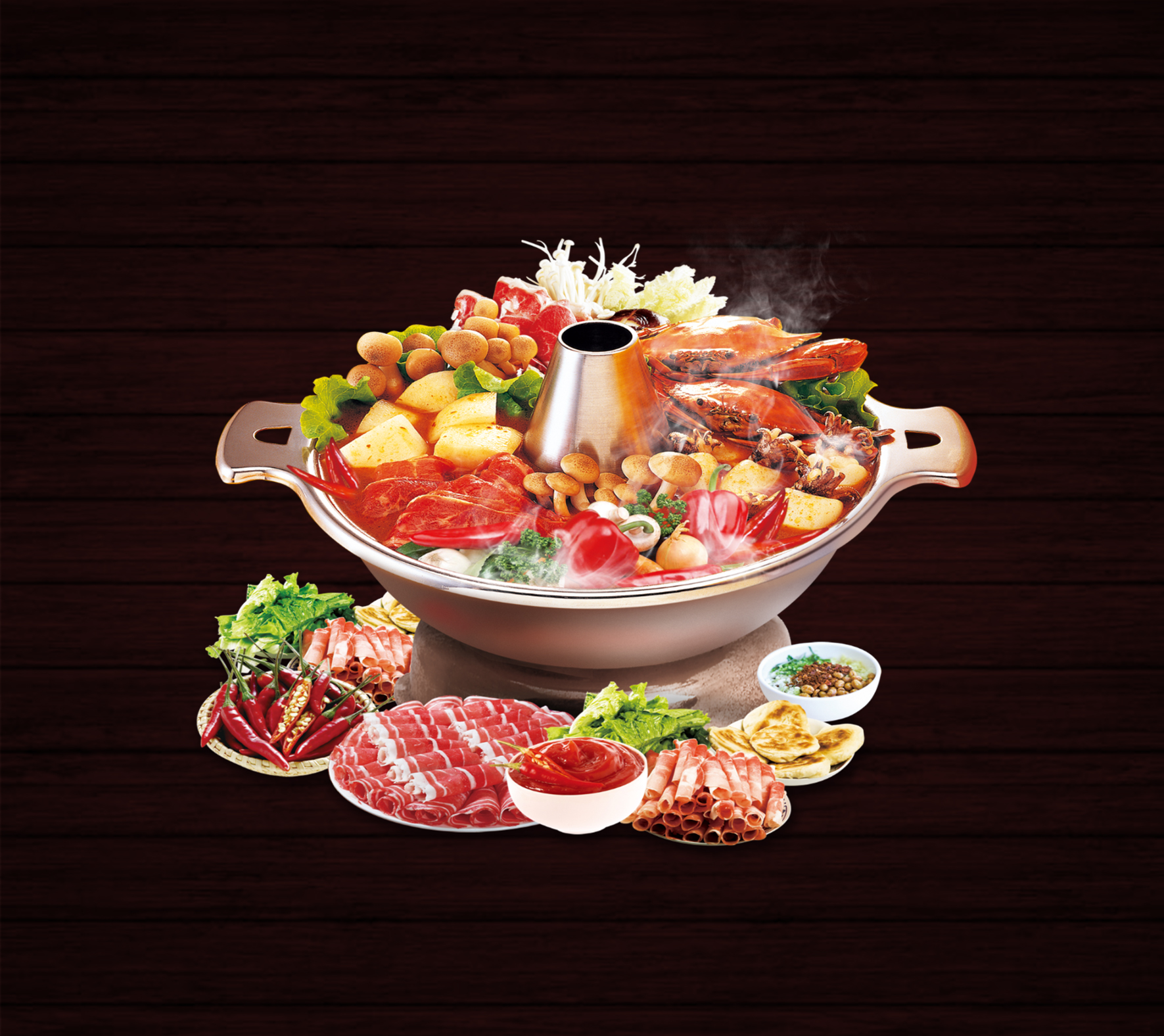 Arranged Food and Objects