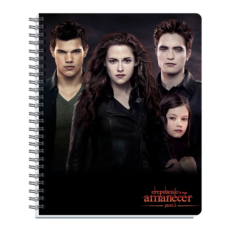 Miniatura: Cuadernos Saga Crepúsculo
