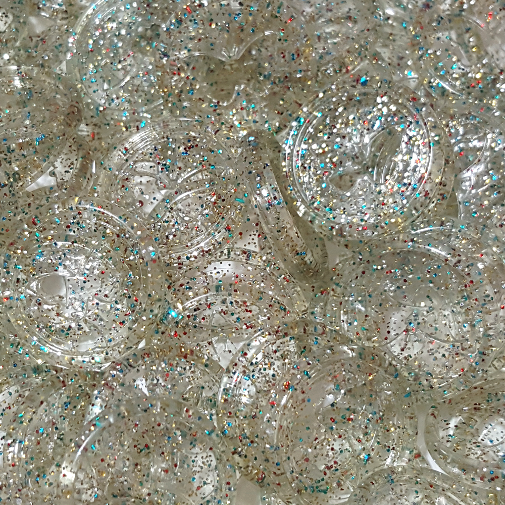 Discos Glitter Butterfly 2.8 cm