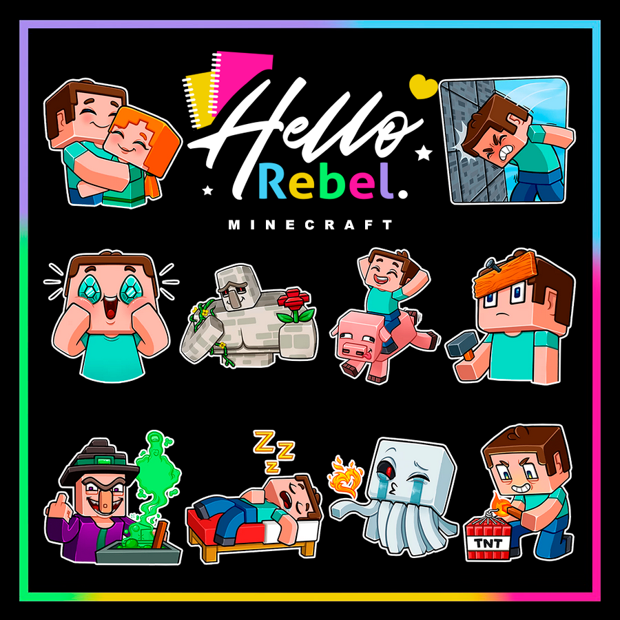 Miniatura: Stickers Minecraft