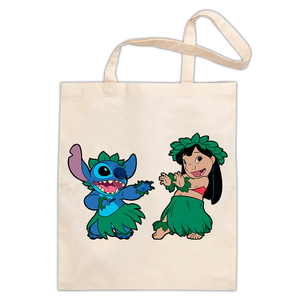 Totebag Lilo y Stitch Hula