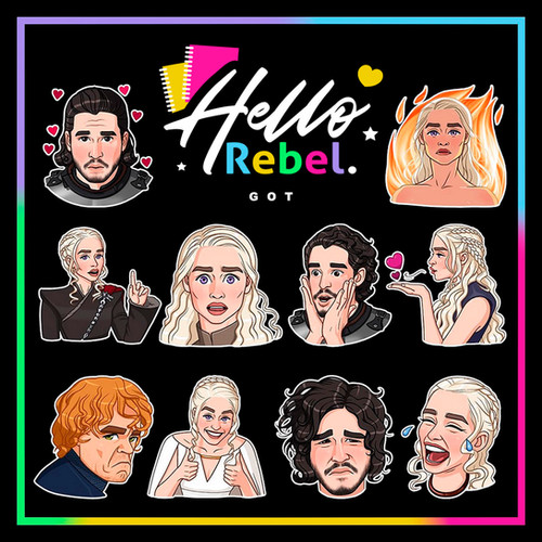 Stickers Game of Thrones | hellorebel
