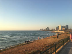 Sunset on Tel Aviv