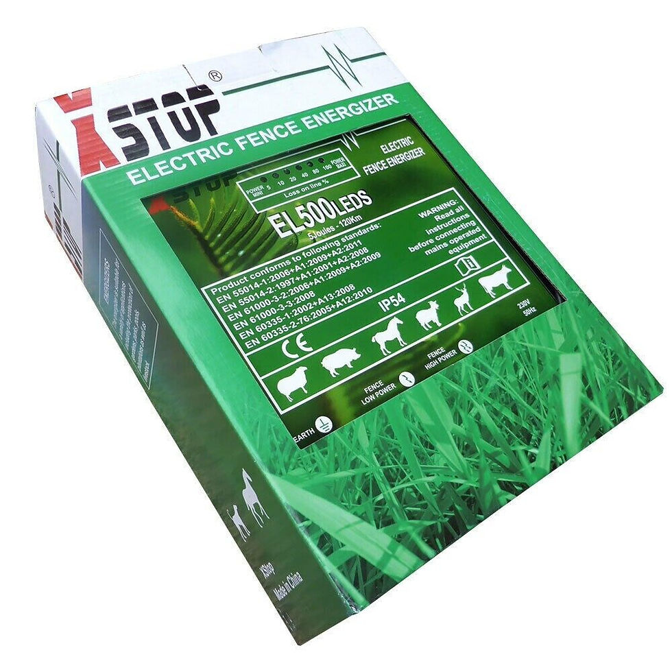 Thumbnail: 120km Electric Fence Energiser Energizer Charger 5J 240V Poly Wire Tape Post