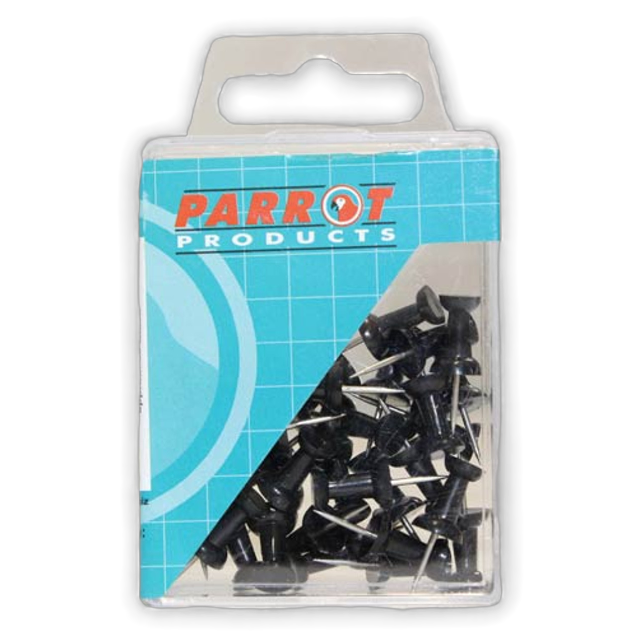 Push Pins Black Pack (30)