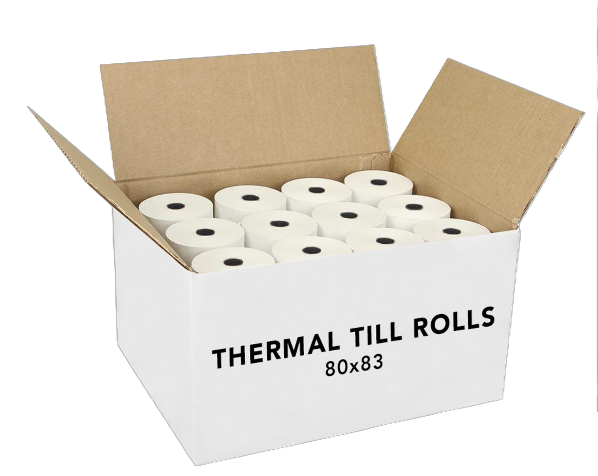 Thermal Till Rolls 80x83 Box (50)