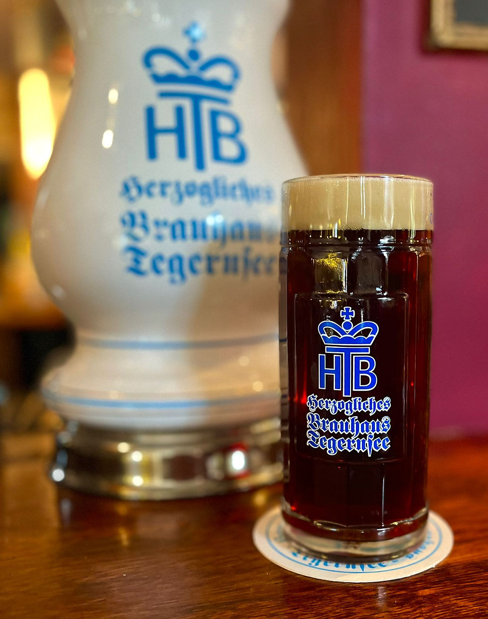 Tegernseer Helles on draught at The Broadfield Sheffield