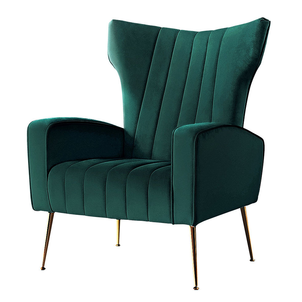 Thumbnail: NNEDSZ Armchair Lounge Chairs Accent Armchairs Chair Velvet Sofa Green Seat