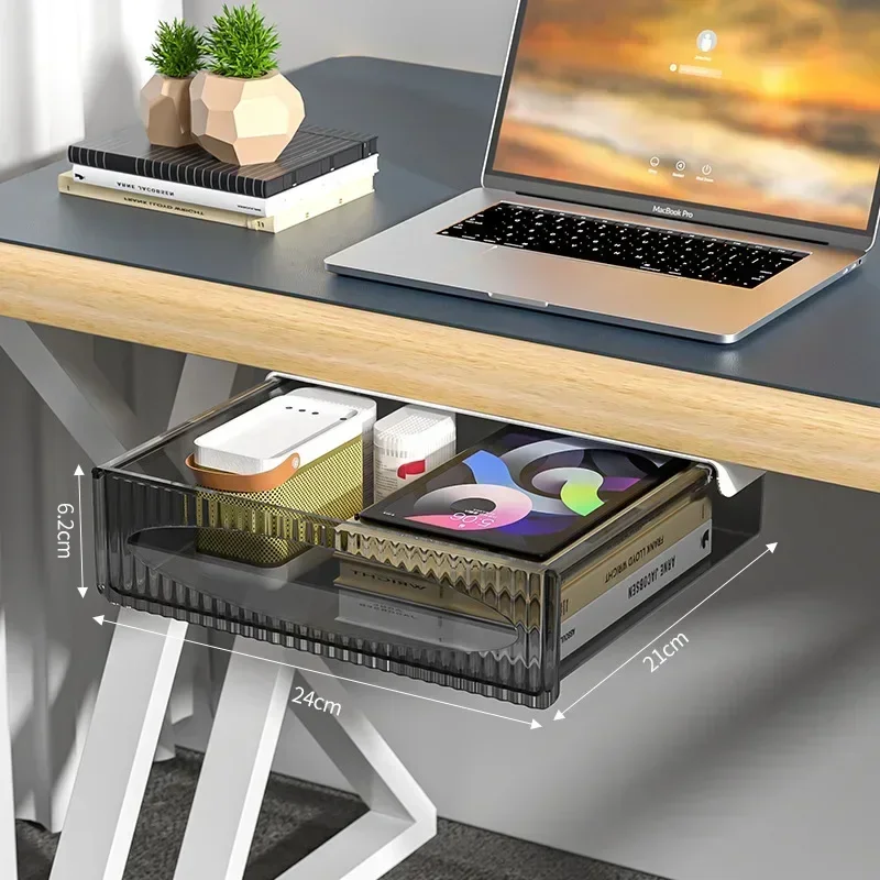 StoreNest Under-Desk Hidden Storage Drawer styled in a setting