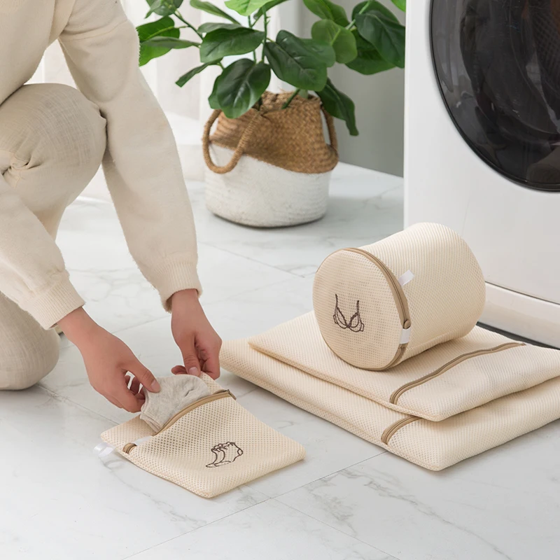 WashNest Delicate Laundry Bags styled in a setting