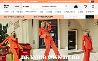 American fashion websites online