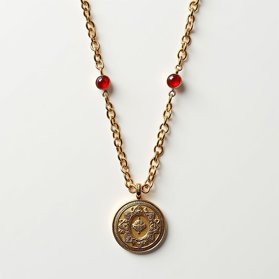 Temple Coin Necklace