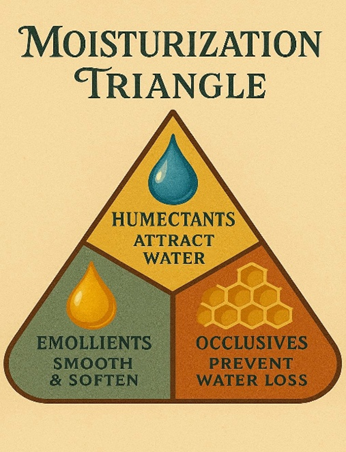 Three Keys to Moisturization