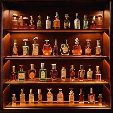 A collection of classic aftershaves and shave soaps