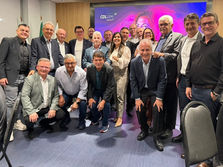 Presidente Valdir Ribeiro representa a FCDL-GO em reunião da diretoria da CNDL