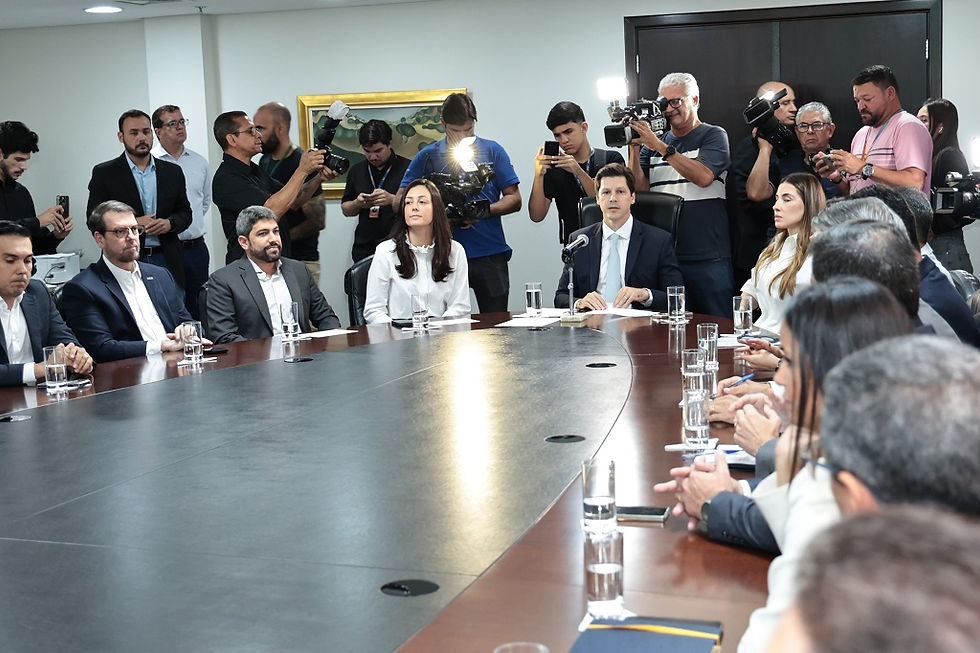 Governador Daniel Vilela agradeceu pelo apoio do setor produtivo na geração de empregos no estado - Foto: Naira Batista