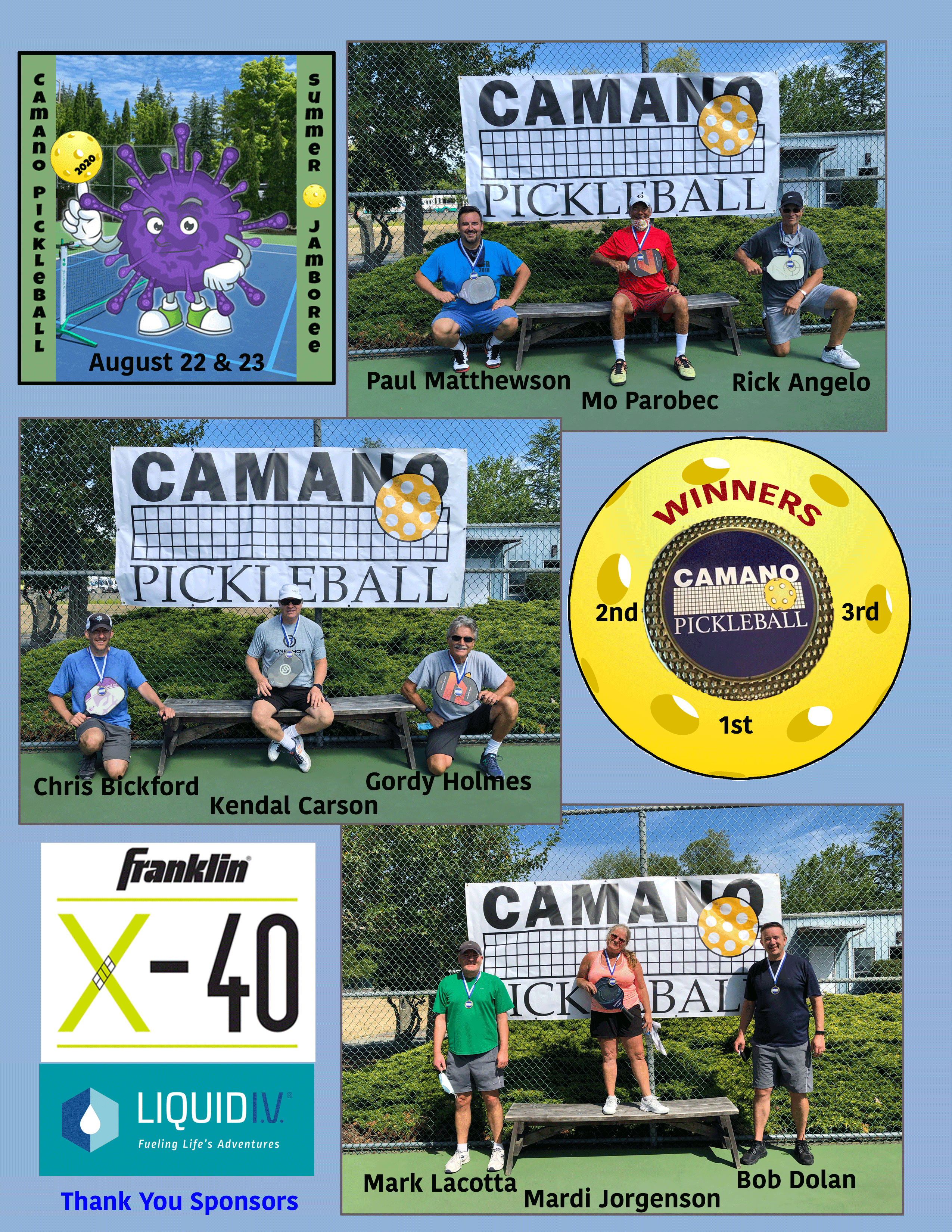 Camano Pickleball Summer Jamboree - Members Only