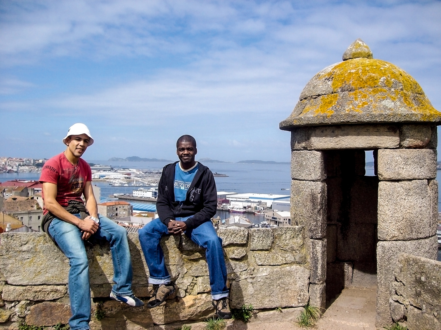 Jorge and me in Vigo, Spain