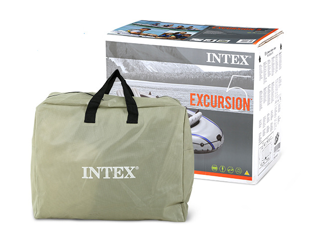 Thumbnail: Intex 68324 / 68325 Excursion 4- 5 Boat Set Inflatable  Water Sport Series Boat