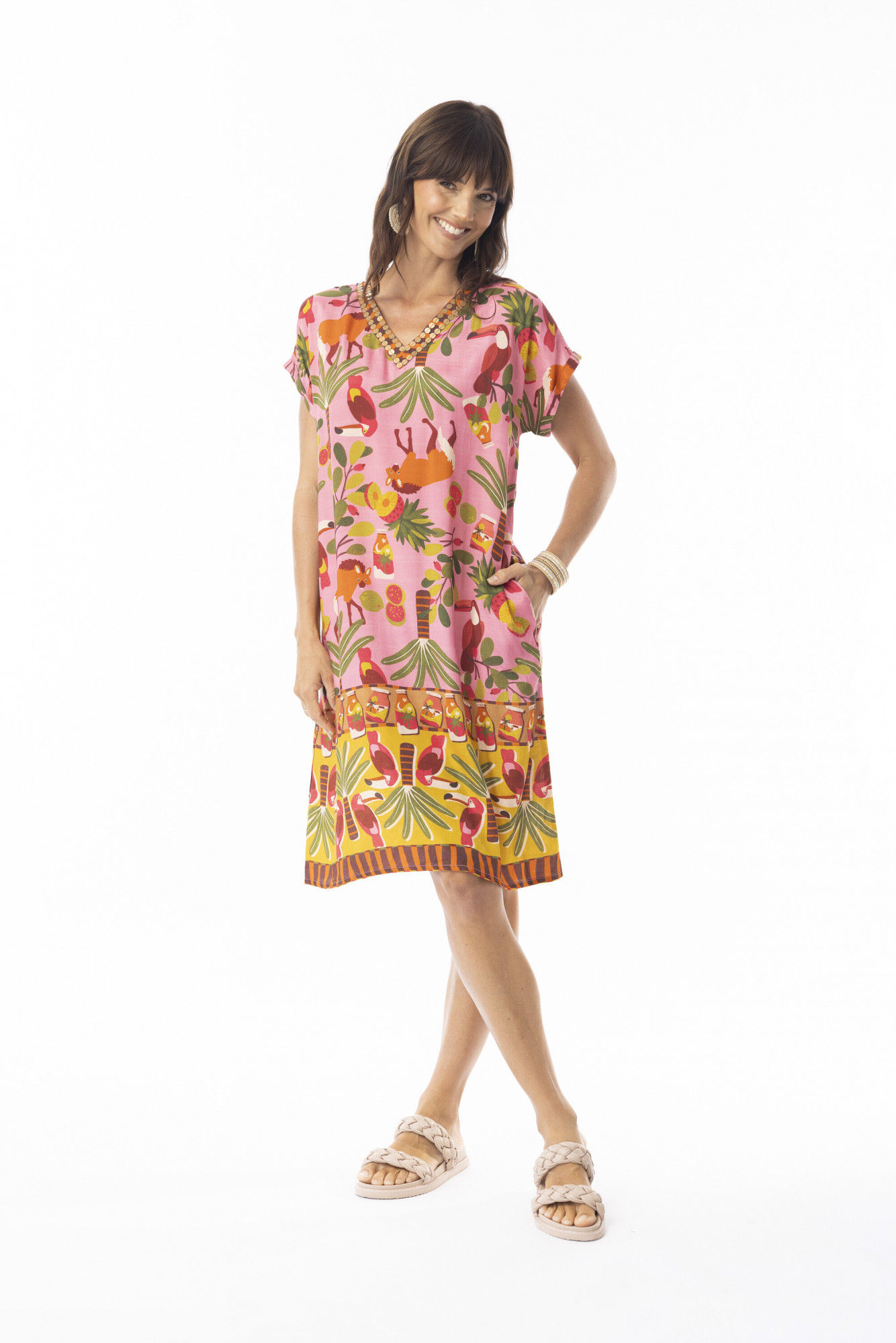 Orientique Chaira Shift Dress