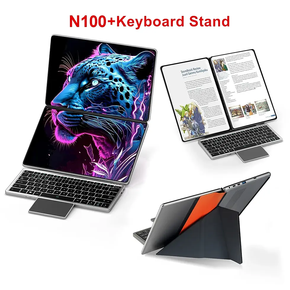 Thumbnail: Topton 2 Screen Laptop Intel I3 1215U N100 Dual 10.95inch IPS Touch Screen