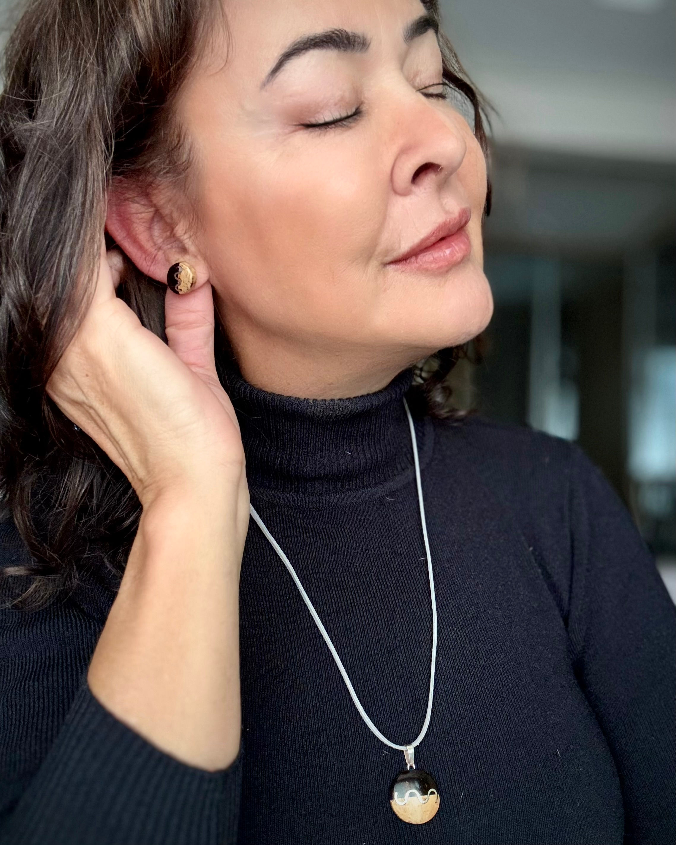 Brincos encontro dos dois rios.