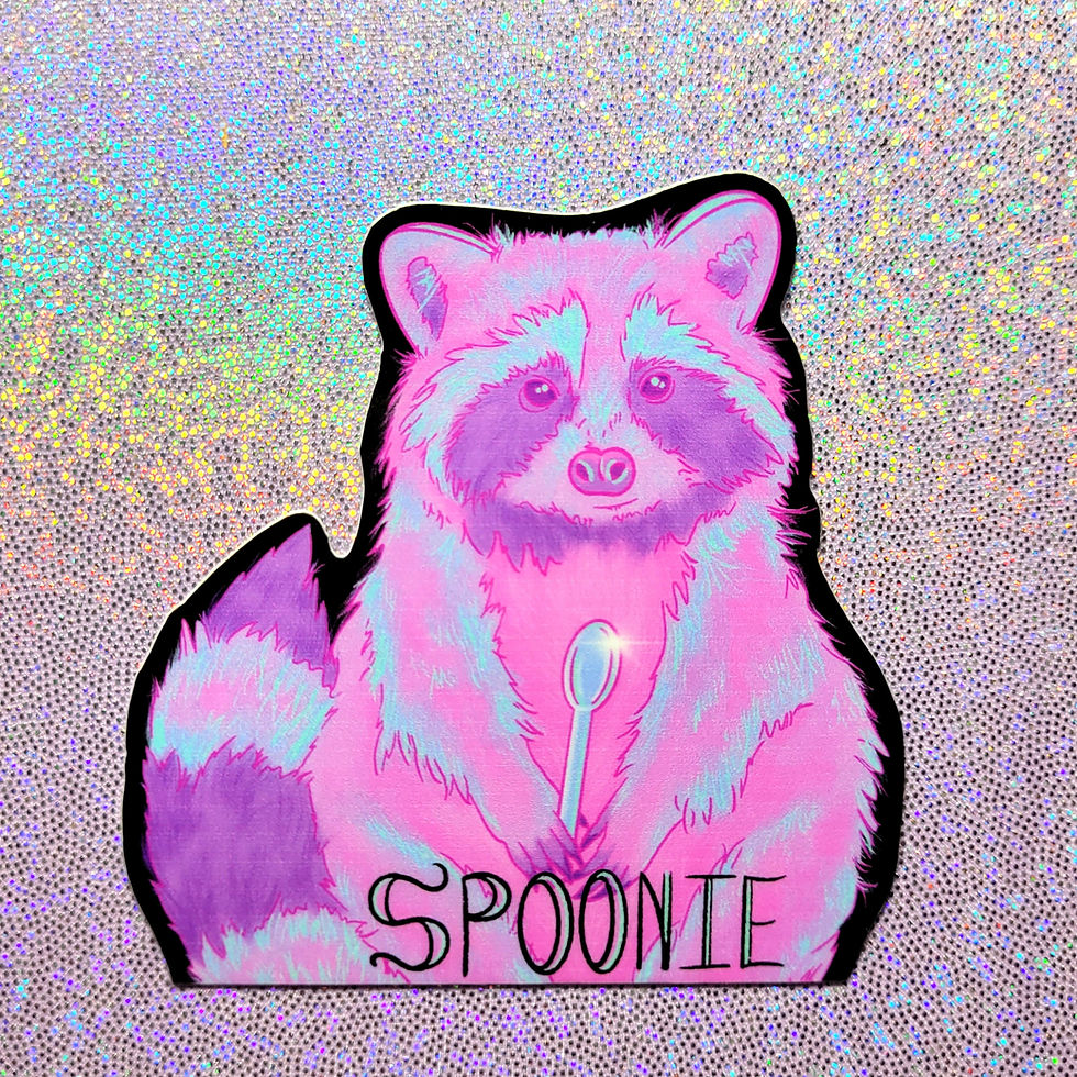 Thumbnail: Racspoonie Sticker