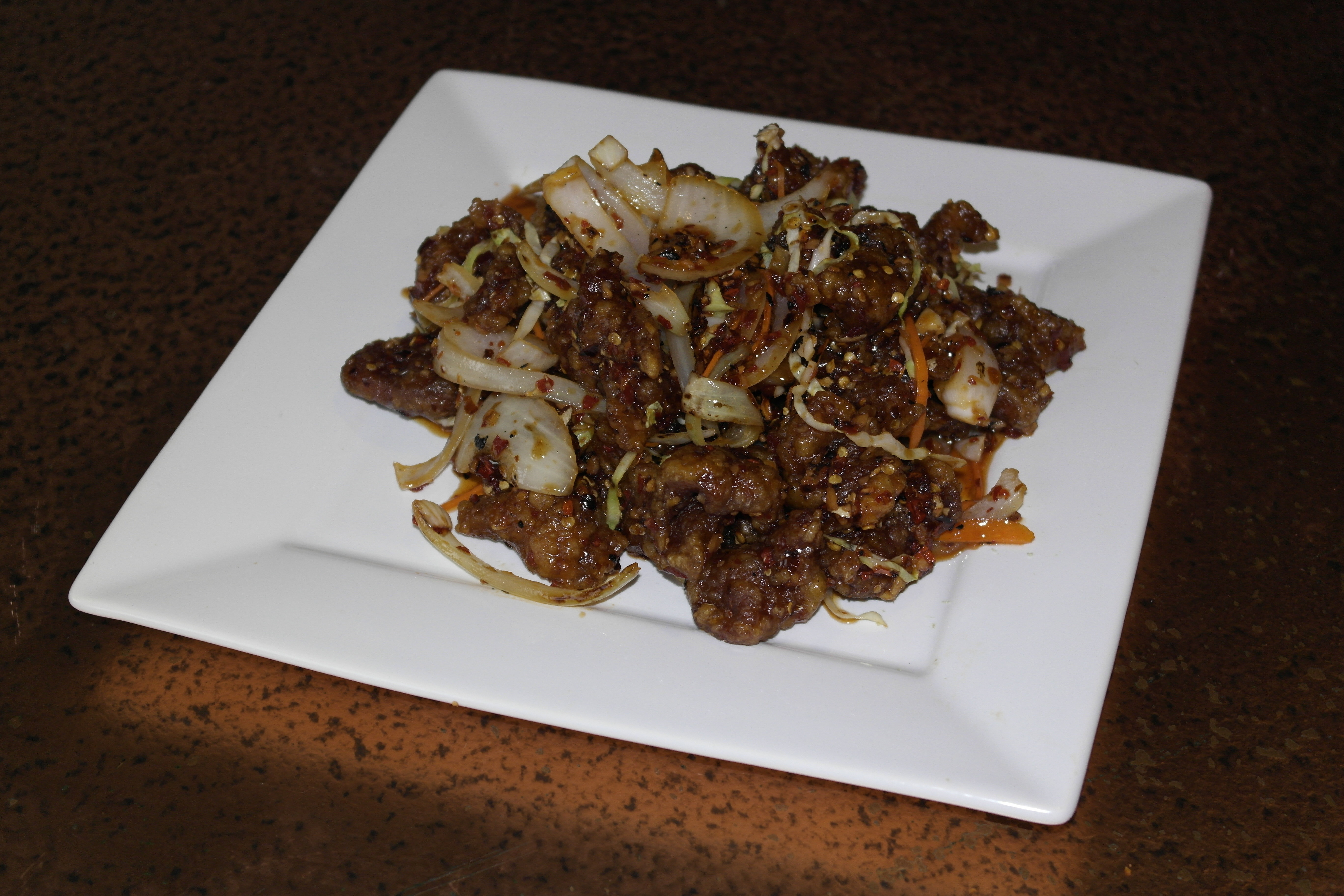 Spicy Lemongrass Beef