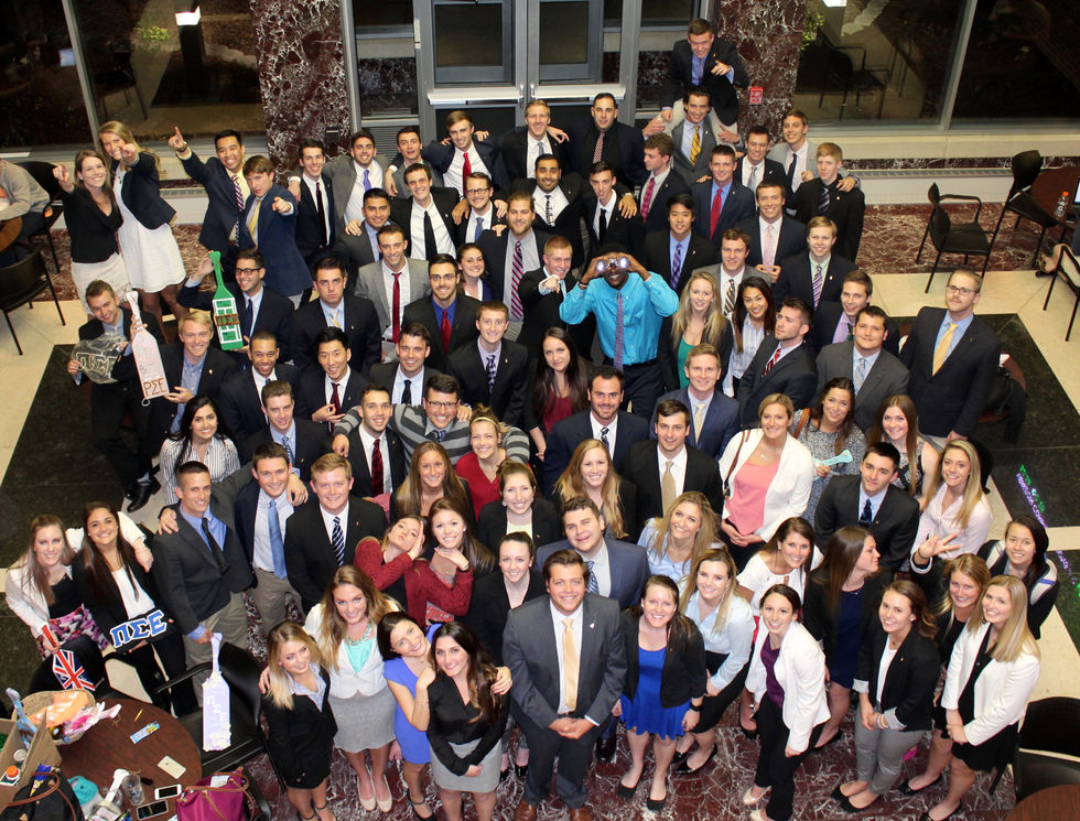 Let’s Get Down to Business…Fraternities.
