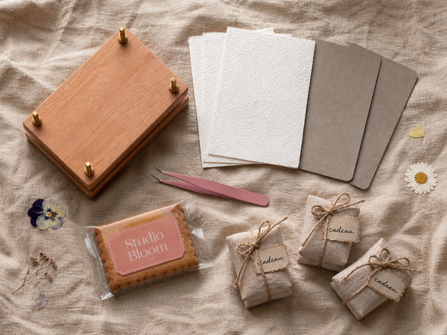 Le Kit Fleurs Pressées
